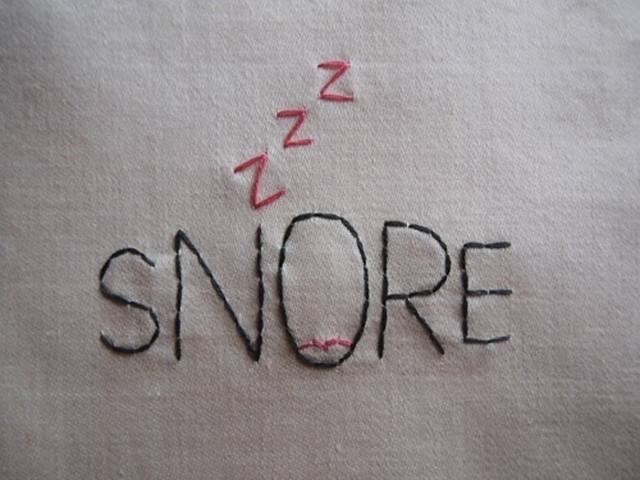 snore