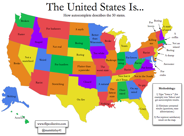 United States According to Autocomplete
