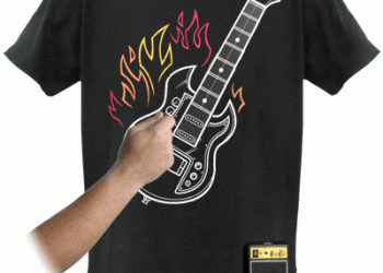 Electronic Rock Guitar t-shirt