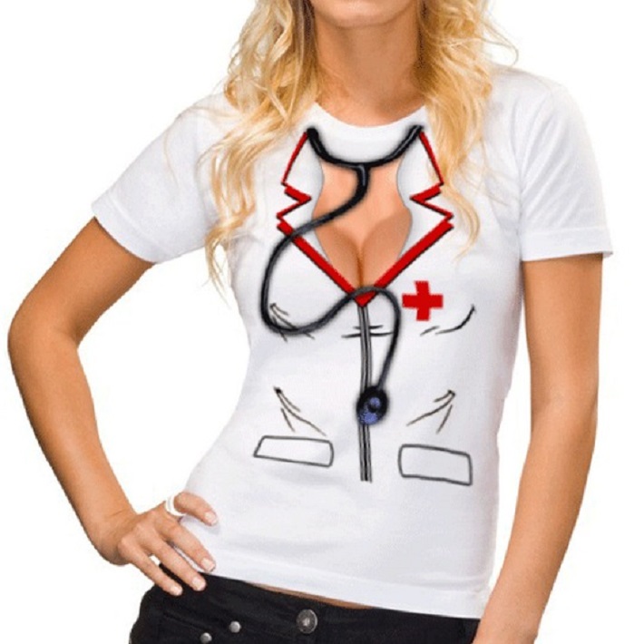 Slutty nurse t-shirt