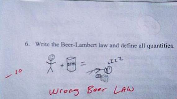 funny test answers