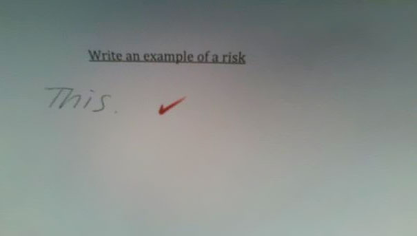 funny test answers