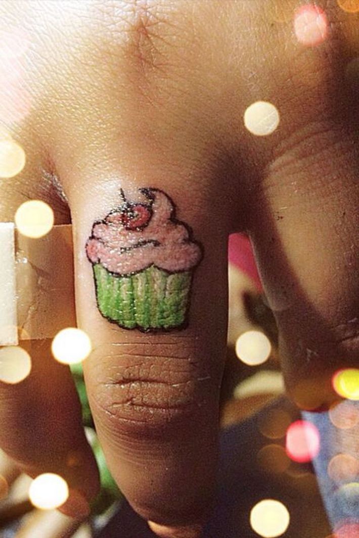 Candy lover tattoo